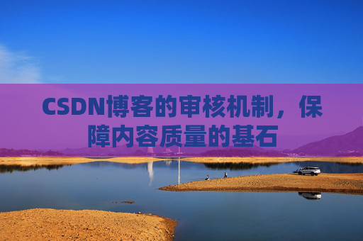 CSDN博客的审核机制，保障内容质量的基石